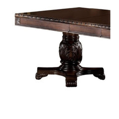 Epimetheus Cherry Finish De Ville Dining Table w/ Extension Leaf