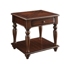 Summit Walnut Finish End Table