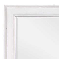 Sanctuary Weathered White Finish Mirror