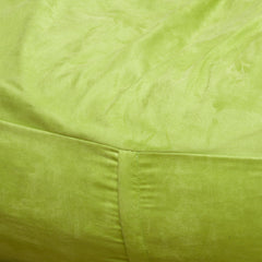 Neptune 4 Foot Cylindrical Suede Bean Bag, Kiwi