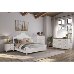 3 Drawer Nightstand with USB - Cement and Sand