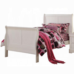 Nirvana Philippe III White Finish Full Bed