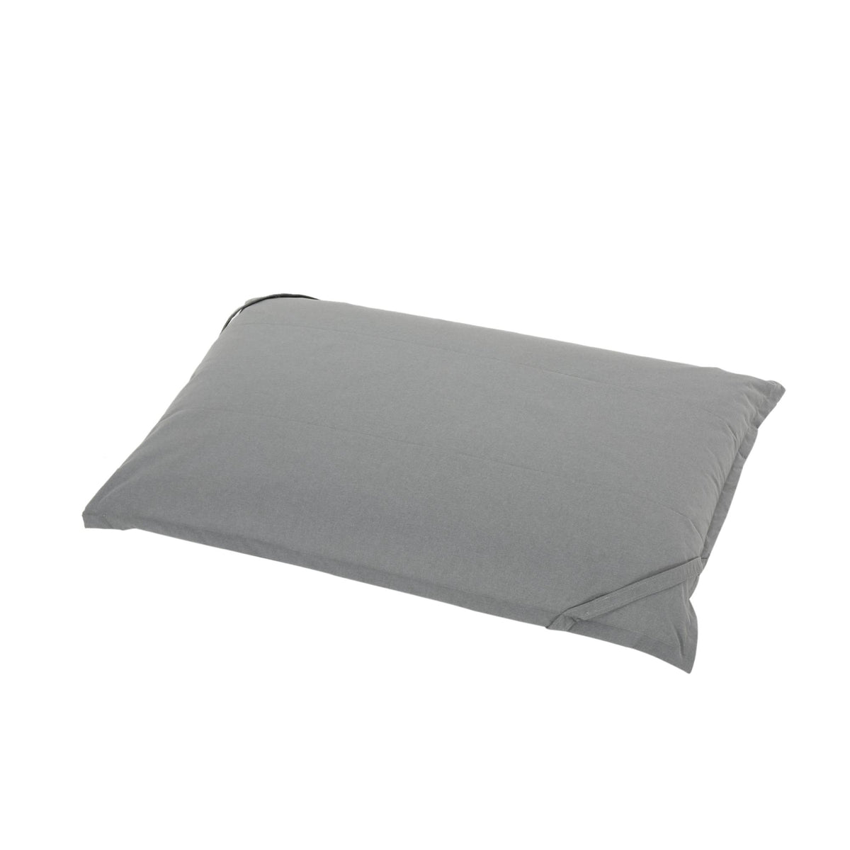 Helen Water Resistant Indoor 5.5'x4' Lounger Bean Bag, Charcoal