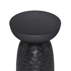 Comet 13 inch Solid Mango Accent Table in Black