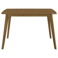 Poseidon Off-white and Chestnut 5-piece Dining Set