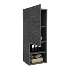 Display Cabinet Hazelton,Bathroom, Smokey Oak Finish