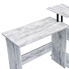 Haven Antique White & Black Finish Writing Desk