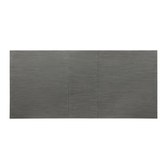 Sanctuary Rustic Gray & Weathered White Finish Dining Table W/Leaf