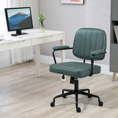 Home Office Chair with Adjustable Height and Tilt, Green