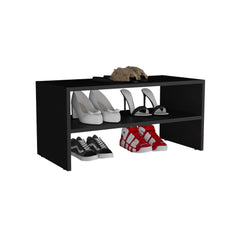 Saturn Rack 13.7" H, with 2 Shelves, Black