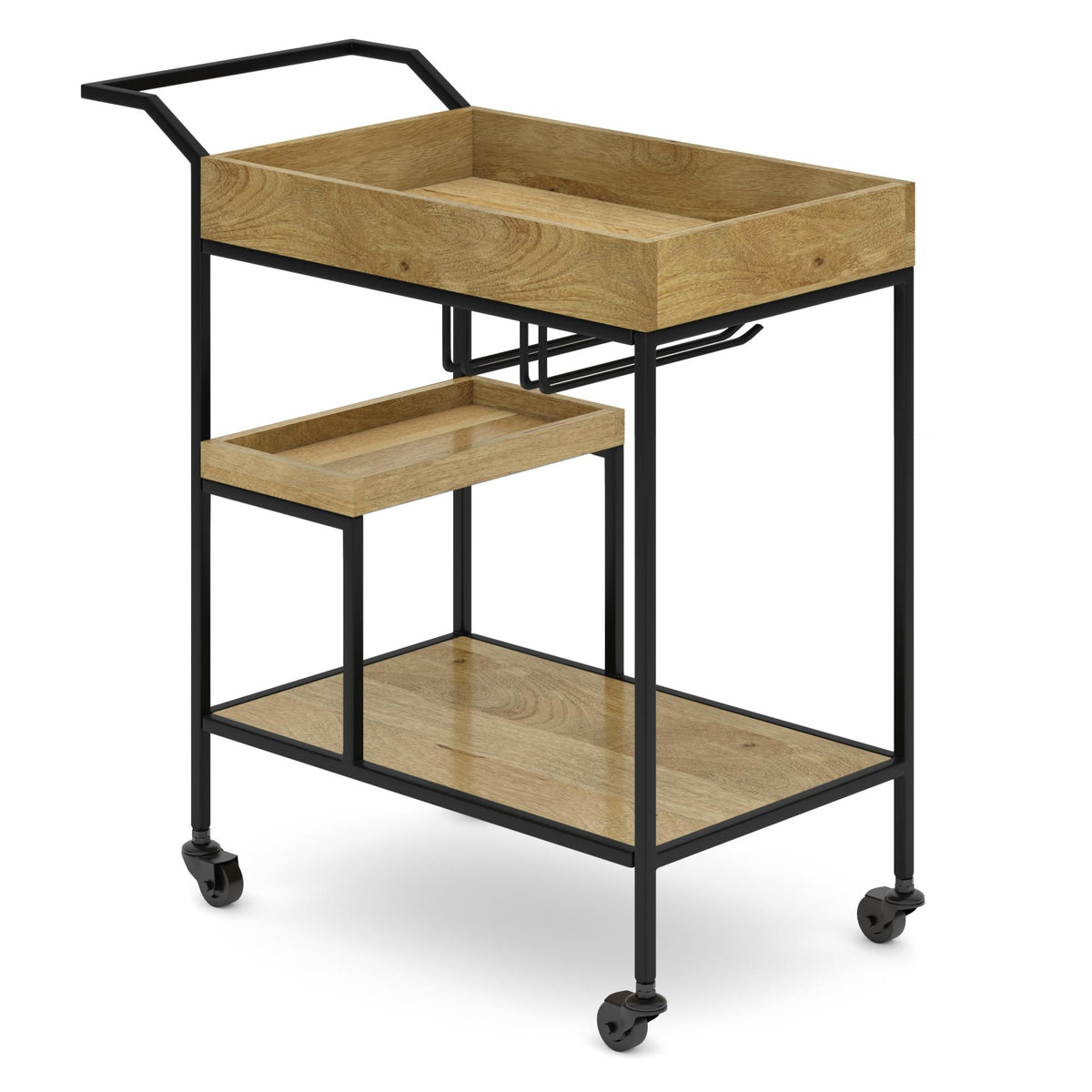 Rhapsody - 29" Bar Cart - Natural