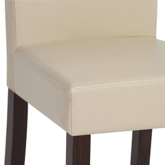 Eternity - Parson Dining Chair (Set of 2) - Satin Cream
