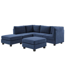 Polyester Upholstered Modular Sectional