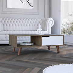 Vista Coffee Table 2.0, One Drawer, Four Legs