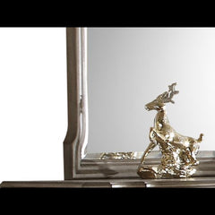 Sonata Antique Taupe Finish Mirror