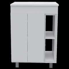 White 2 Piece Bathroom Set