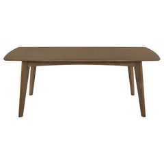 Helen Dark Walnut Mid-century Rectangle Dining Table