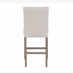 THESEUS WHITE BAR STOOL (KIT OF 2)