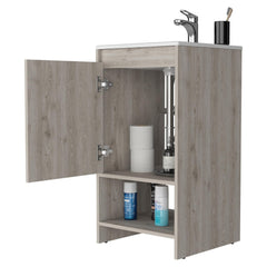 Paradise Vanity Poket, Bathroom, Light Gray