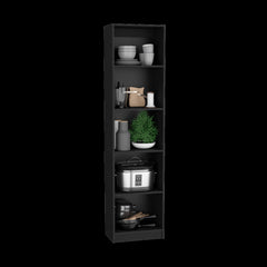 Wenge Slim 2 Piece Living Room Set with 2 Bookcases