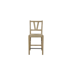 Mercury Height Slat Back Chair - Cashew (Set of 2)