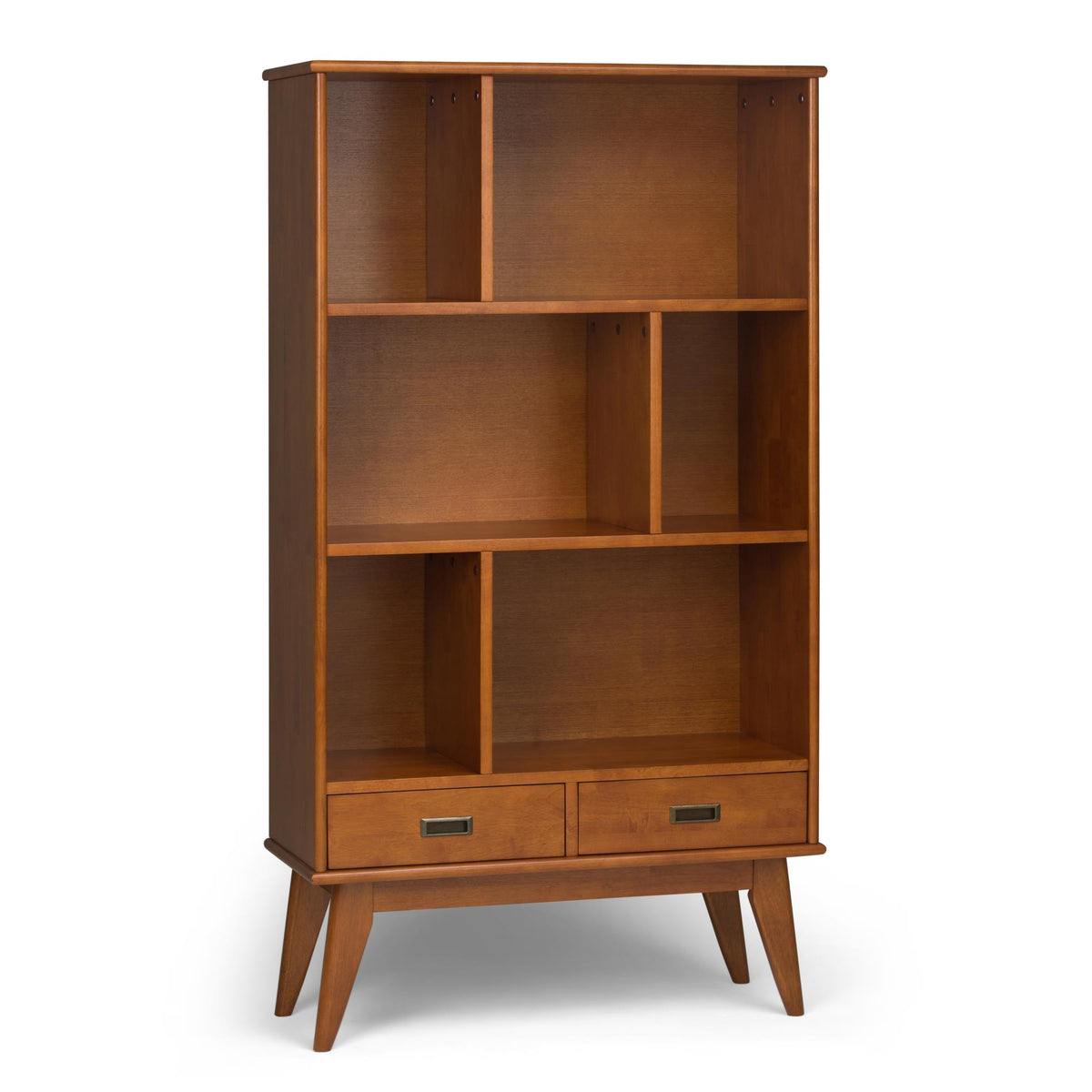 Galaxy Mid Century Wide Bookcase and Storage Unit