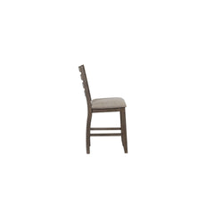 Mercury Side Dining Stool W/ Ladder Back (Set of 2)
