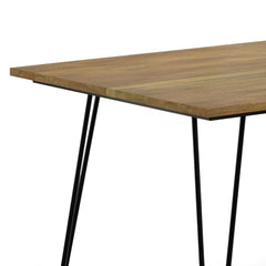 Nova Dining Table in Light Brown