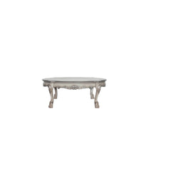 Chronos Vintage Bone White Finish Coffee Table