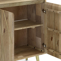 Symphony - Bookshelf with Doors - Natural