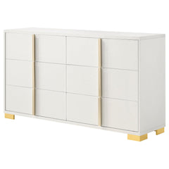 Eternity White 6-drawer Dresser
