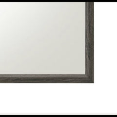 Neptune Weathered Gray Finish Mirror