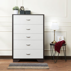Sonata White & Espresso Finish Chest