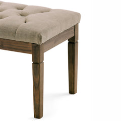 Millennium - Tufted Ottoman Bench - Natural