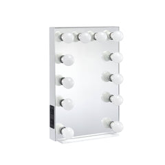 Treasury White Finish Accent Mirror