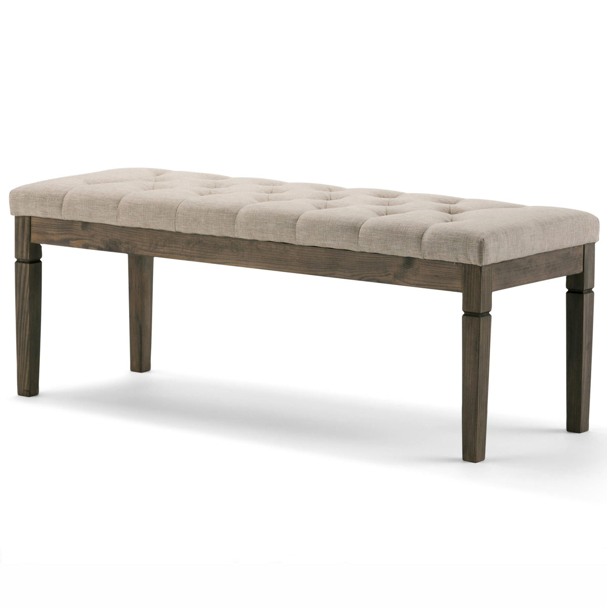 Millennium - Tufted Ottoman Bench - Natural
