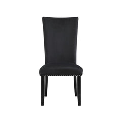 AURA BLACK DINING CHAIRS (KIT OF 2)
