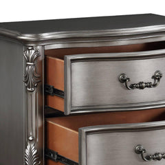 Artemis Antique Platinum Finish NightStand
