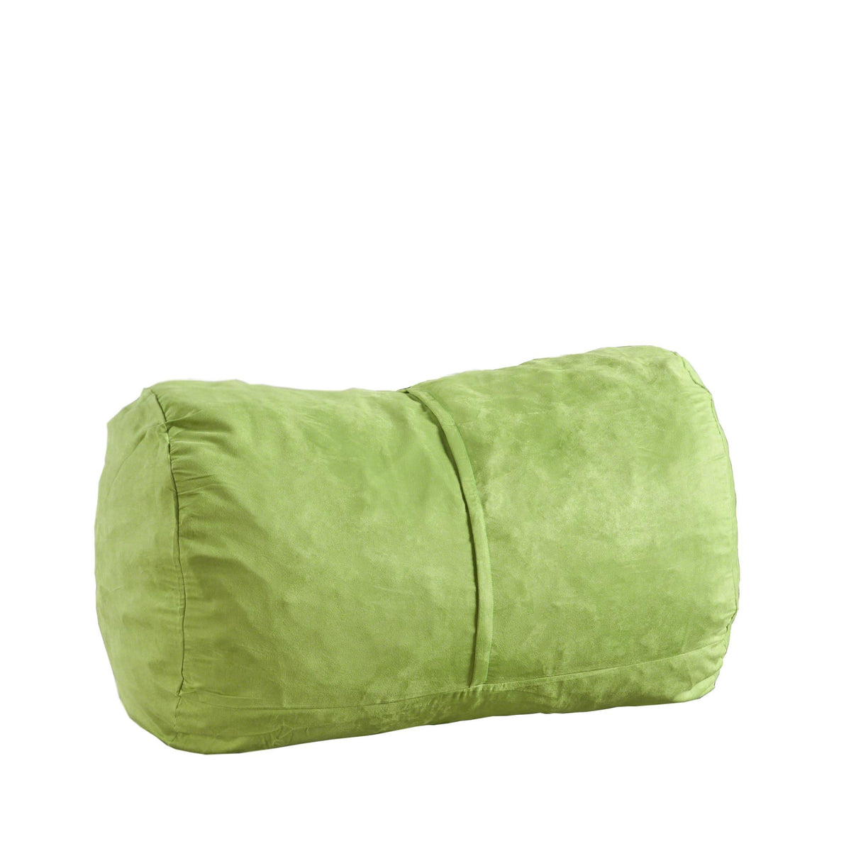 Neptune 4 Foot Cylindrical Suede Bean Bag, Kiwi