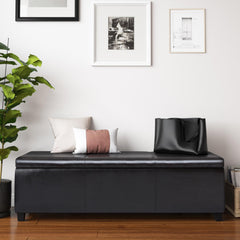 Quasar Extra Large Storage Ottoman Bench
