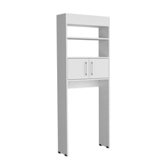 Orestes Over The Toilet Cabinet, Double Door, Two Shelves White