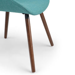 Exhibition - Bentwood Dining Chair - Turquoise Blue