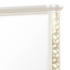 Dionysus Traditional Style Mirror with LED Accents (Dresser not included)