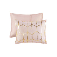 Harmony Metallic Printed Comforter Set