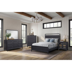 5 Drawer Chest in Peppercorn Finish