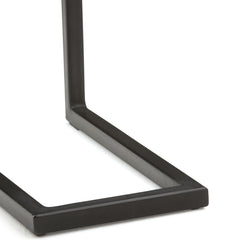 Orion - C Side Table - Dark Cognac Brown