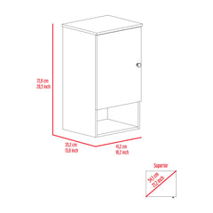Hector Angelo Medicine Cabinet, Two Internal Shelves, Single Door, One Shelf