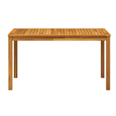 Garden Table Varied wood tones Solid Acacia Wood Medium Durable