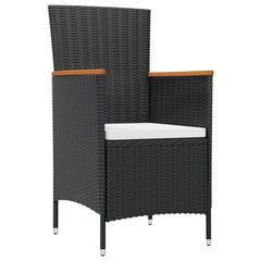 Outdoor Furniture Set Black