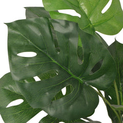 Artificial Monstera Plant with Pot 27.6 Green